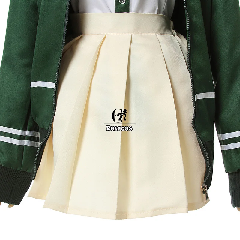 Костюм для косплея ROLECOS супер DanganRonpa 2 Chiaki Nanami школьная форма девочек женская
