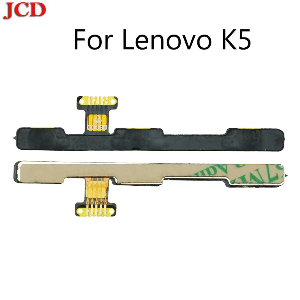 JCD For lenovo A2010 A2020 A536 A5000 A6000 K900 K3 K4 Note K5 X2 C2 S1 Power On Off Volume Up Down Button Key Switch Flex Cable - Цвет: No11 For Lenovo K5