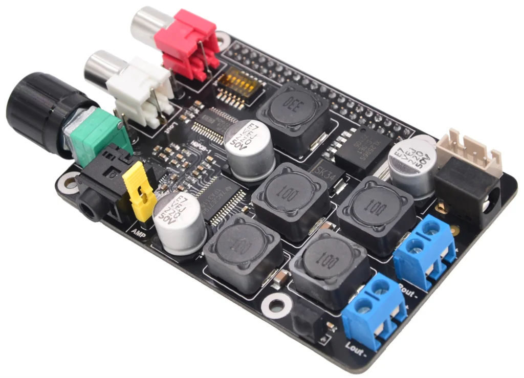 Raspberry Pi DAC Full HD Class D Amplifier I2S PCM5122 X400 Audio Expansion Board Raspberry Pi 3