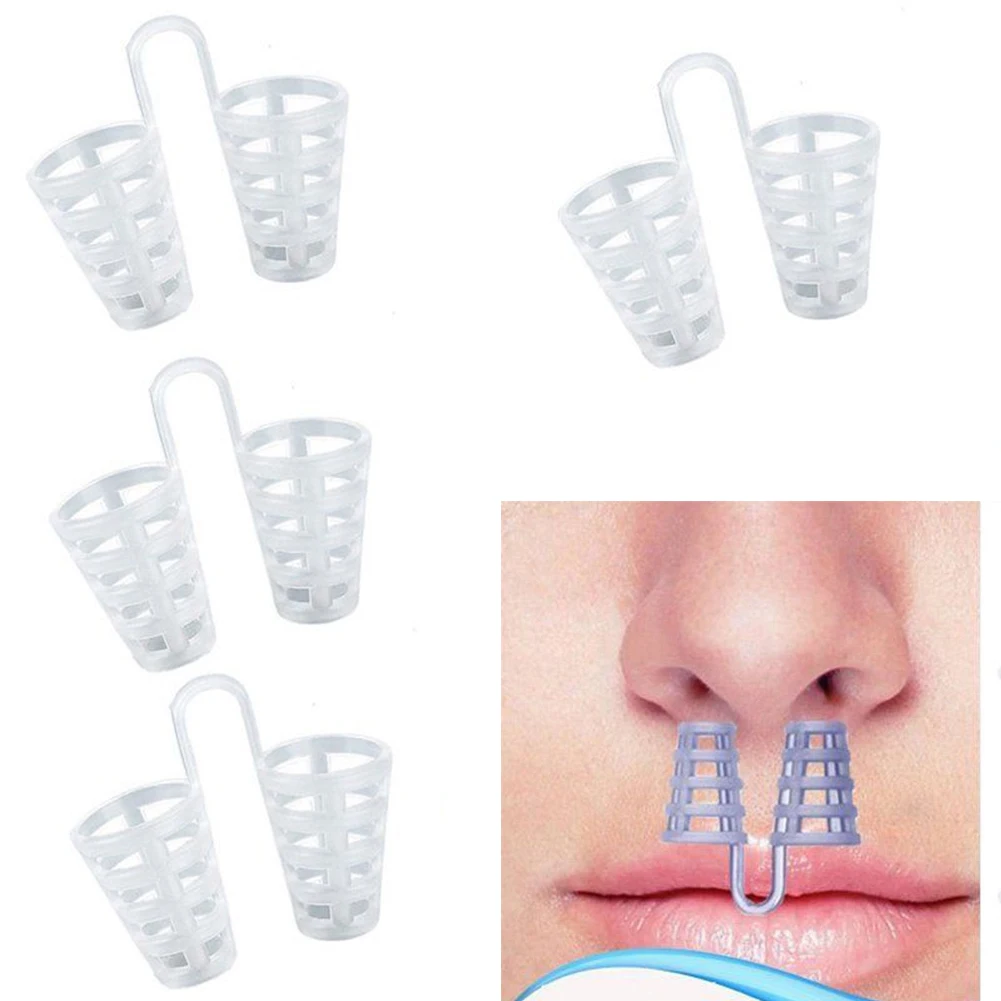 NEW Anti Snoring Sleep Nose Clip Snore Stopper Aid Nasal Dilators