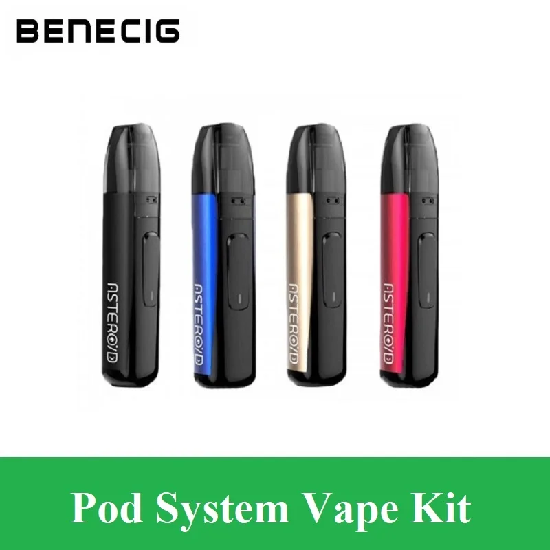 Asteroid Pod система стартер Vaper комплект 420 мАч батарея с 1 5 мл картридж против Minifit Vape