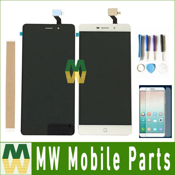 

1PC /Lot High Quality For Elephone P9000 P9000D P9000E Black White color LCD Display+Touch Screen Digitizer Assembly with tools