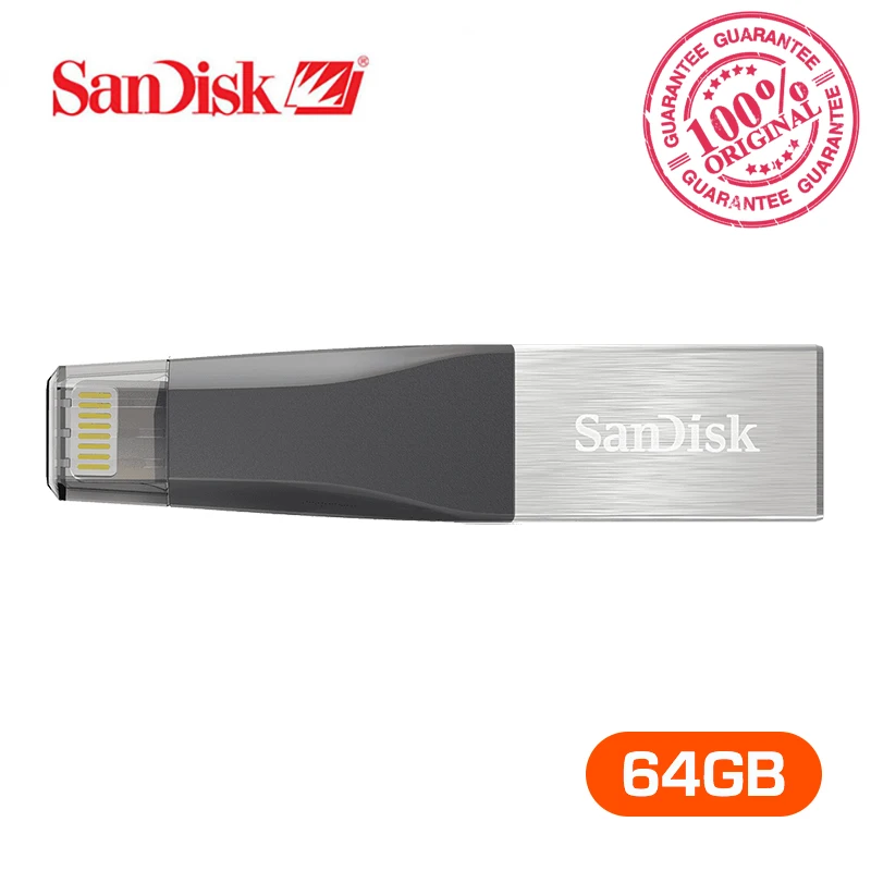 SanDisk USB Flash Drive iXPand OTG Lightning Connector U font b Disk b font USB3 0