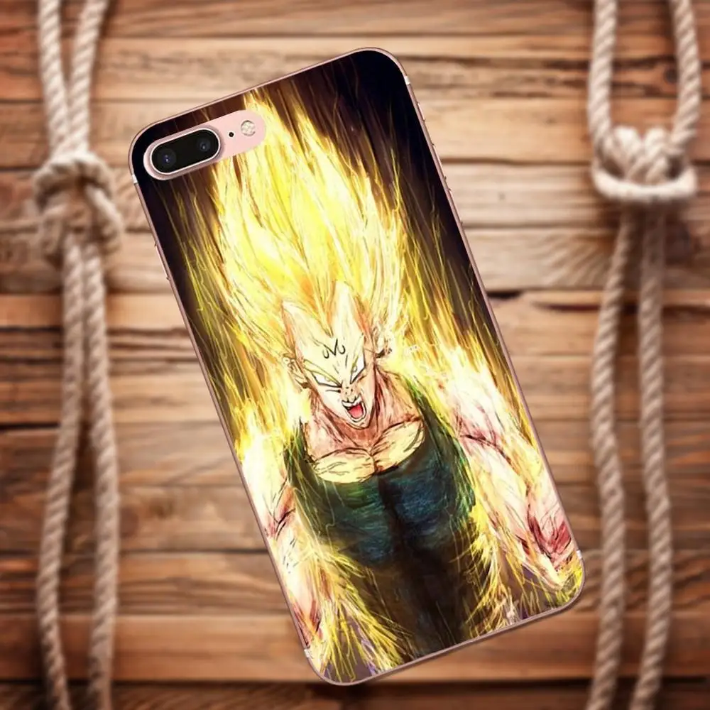 Для Xiao mi Red 5 4A 3 S Pro 4 4i 5s Max Mix 2 Note Plus мягкая крутая лучшая Вегета Majin Dragon Ball Z