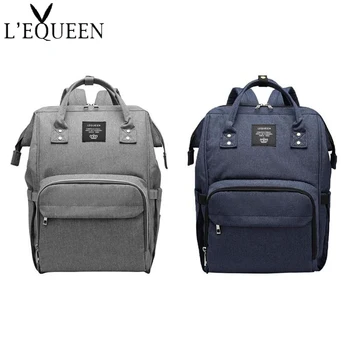 

Large Capacity Mummy Maternity Nappy Diaper Bag Mummy Maternity Diaper Handbags Pure Large Baby Nursing Travel Backpacks