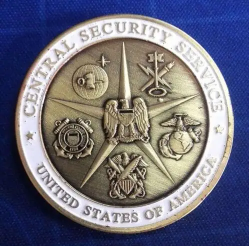 

40mm National Security Agency Souvenir Coin Bronze Plated MEDAL