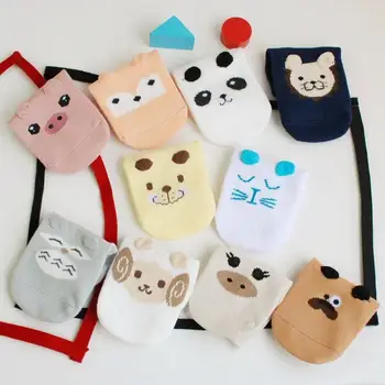 

2016 Promotion Character Casual Unisex Cotton [2016 Cartoon Ears] South Korea's New Spring And Autumn Children's Socks Baby