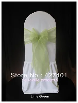

Lime Green Organza Bows For Wedding Event &Party Decoration