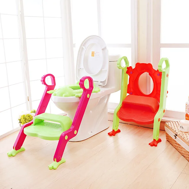 New Style Baby Potty Seat With Ladder Children Toilet Seat Cover