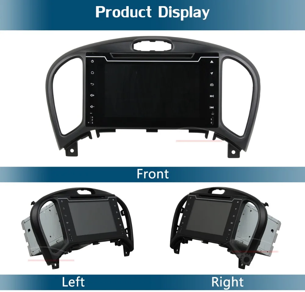 Cheap 7"IPS 1920*1080 8Core 4G RAM+64G ROM Android 9.0 Car DVD Player For Nissan Juke 2004 2005 2006-2016 DSP Radio GPS Parrot BT Adas 13