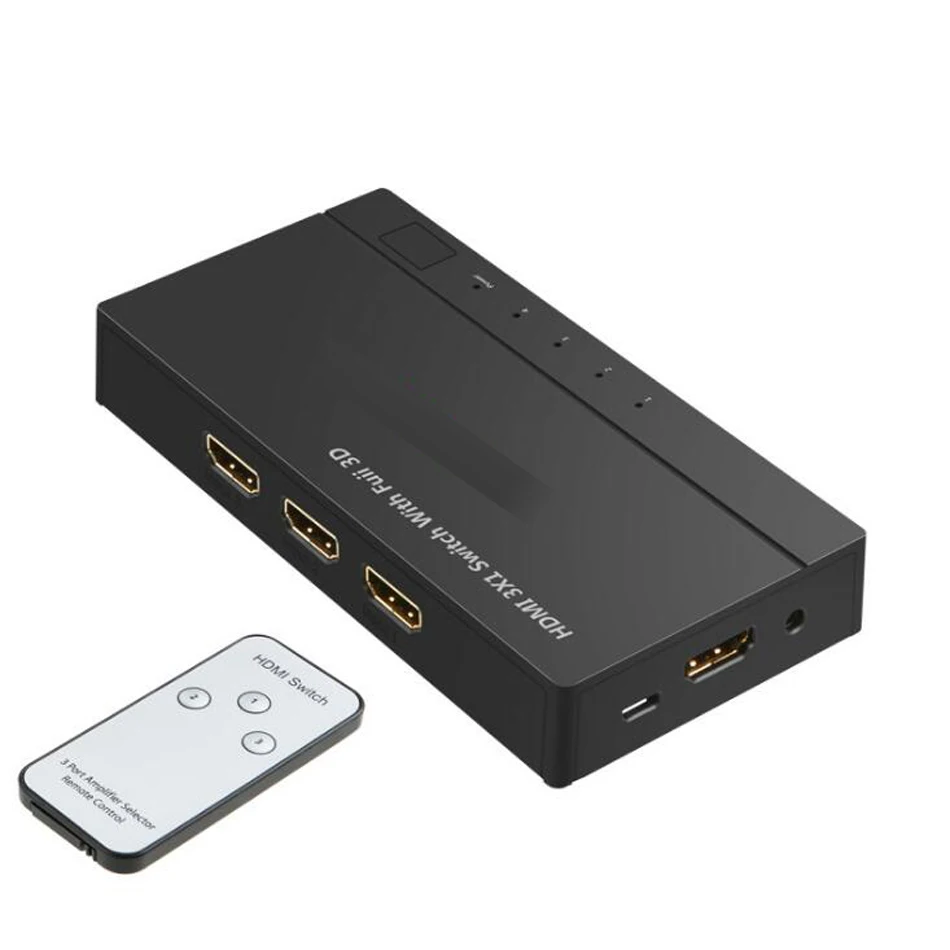 

3 Input to 1 Output 4K HDMI Splitter 3 Port HDMI Switch Switcher HDMI Port for XBOX 360 PS3 PS4 HDTV 1080P