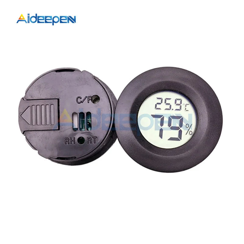 Мини-термометр гигрометр ЖК-цифровой датчик измерителя температуры и влажности тестер морозильника датчик температуры в помещении