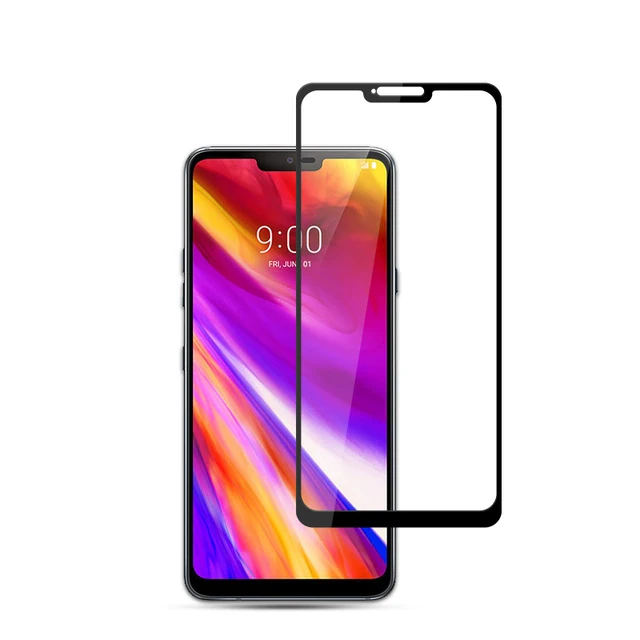 2PCS 3D Tempered Glass For LG G7 ThinQ Full Screen Cover Explosion
