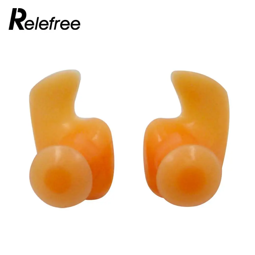 

1 Pair Adult Children Waterproof Silicone Dust-Proof Swimming Diving Swim Earplugs Anti-Noise Ear Plug Swimming Accessories