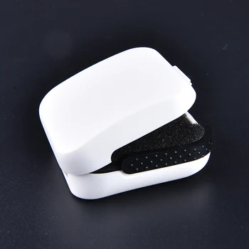 

Plactic Hearing Aid Case Storage Box Jewelry Packaging Black White 60*60*27mm