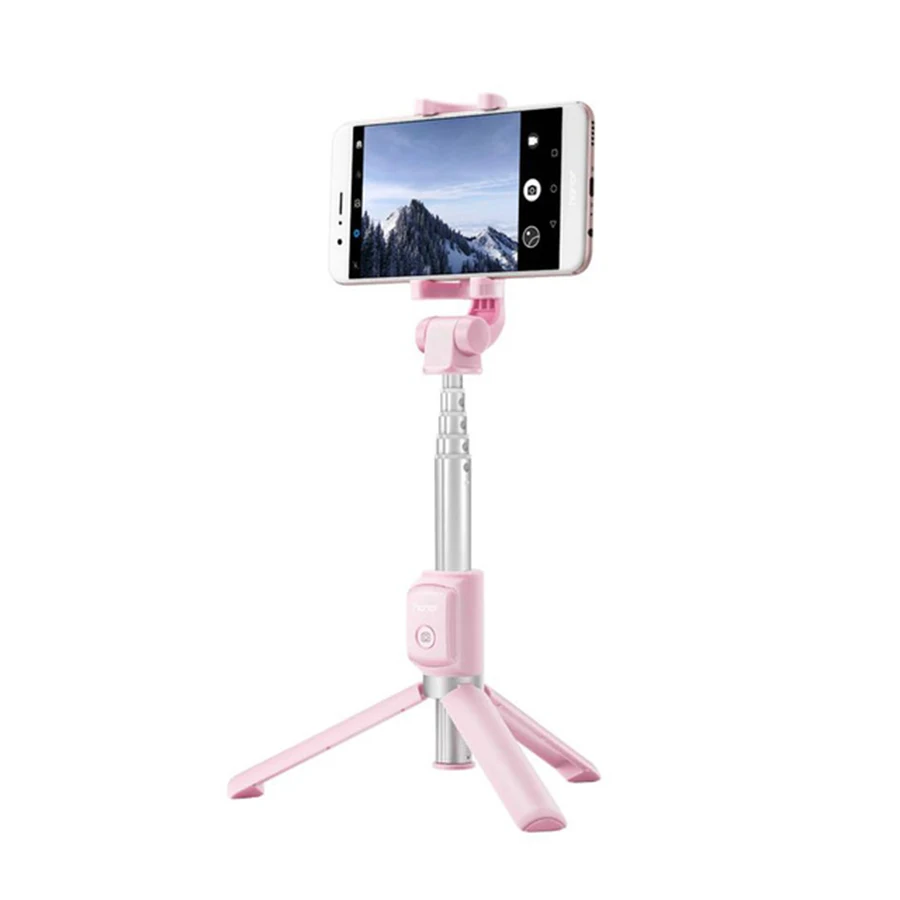 Pink Color huawei Honor AF15 селфи палка штатив Bluetooth 3,0 Портативный беспроводной Bluetooth управление ручной монопод для телефона - Цвет: Pink Color