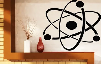 

Wall Stickers Vinyl Decal Atom Molecule Chemistry Symbol Structure Core