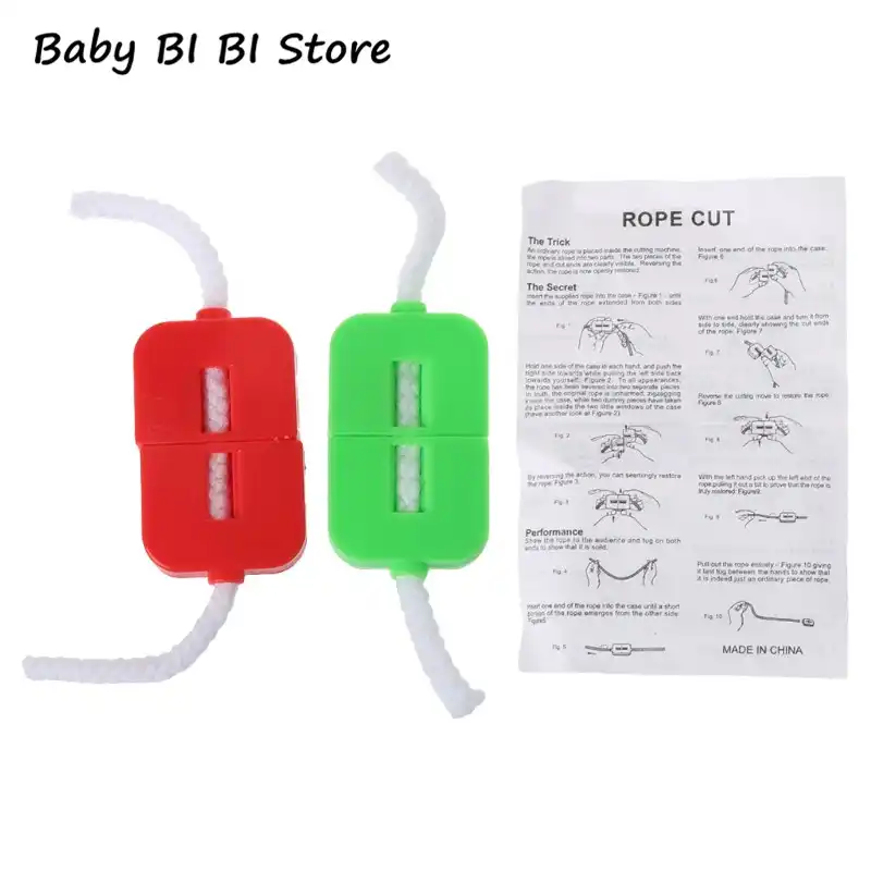 Truques de mágica Corda Quebrada Restaurar Sustentar Truques de Mágica Criativa e Fácil de Jogar e Crianças Brinquedo