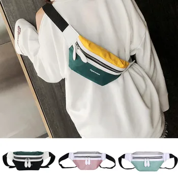 

Women's Fashion Canvas Letter Shoulder Messenger Crossbody Chest Bags Packs