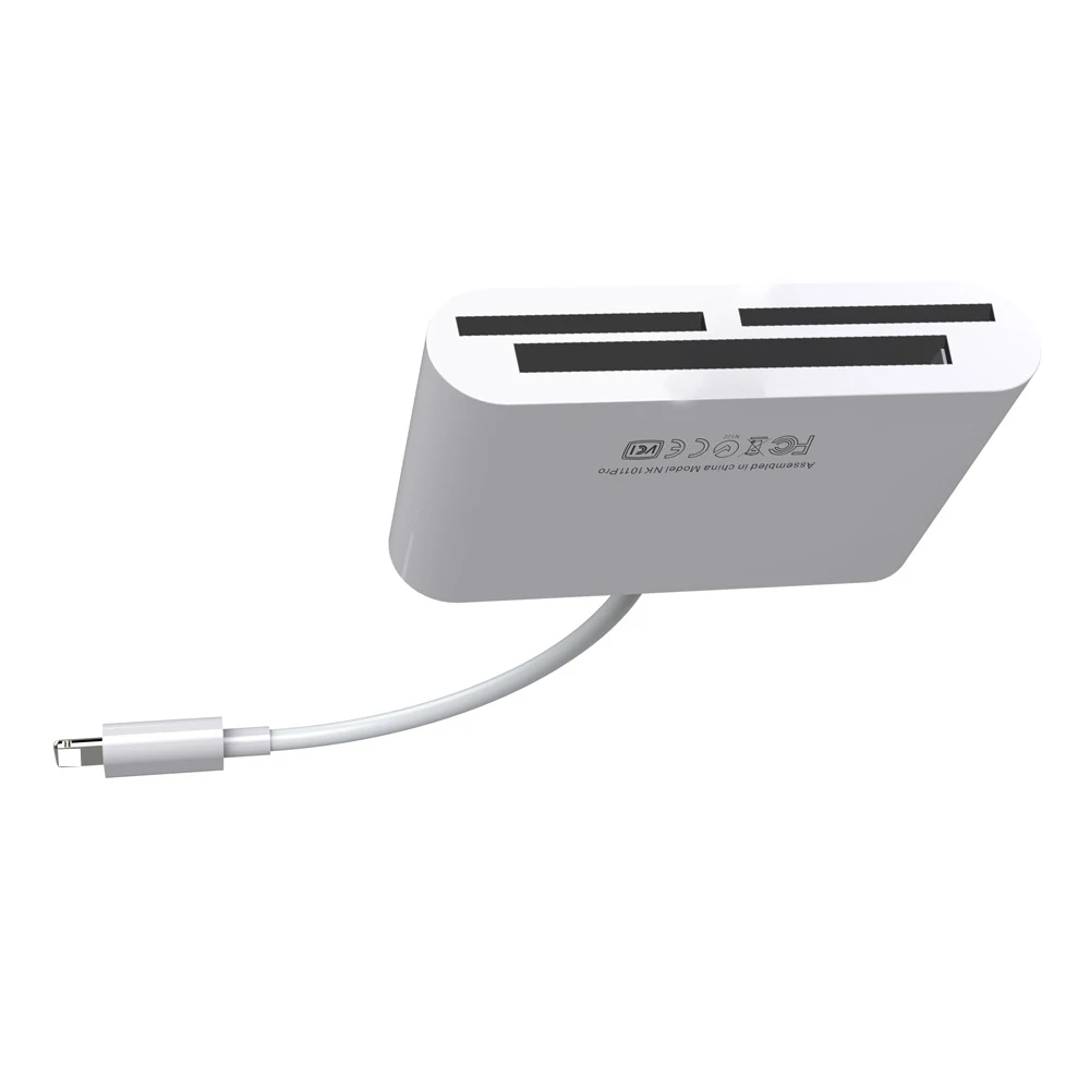 6 в 1 SD TF CF SDHC XD M2 Card Reader зарядки адаптер для IPhone XS MAX XR 3 X 5S 7 8 P|Картридеры| |