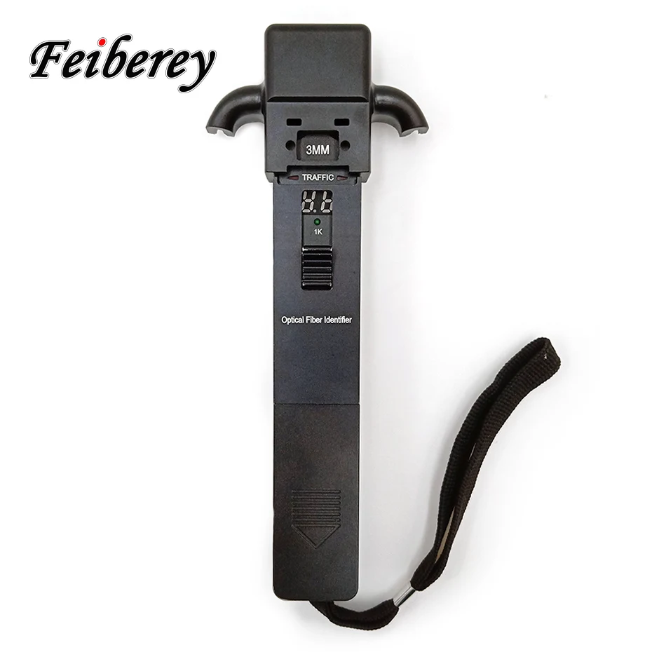 

JW3306B Optical Fiber Traffic Identifier Fiber Optic Signal Field Identification Tool Equiped with Sunshade and Adapter Heads