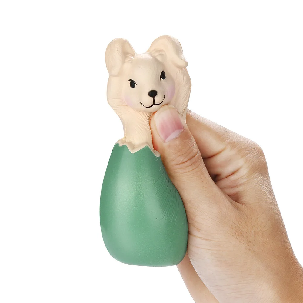 

Soft Squishy Slow Rising Adorable Christmas Bunny Slow Rising Fruit Scented Stress Relief Kid Fun Toy