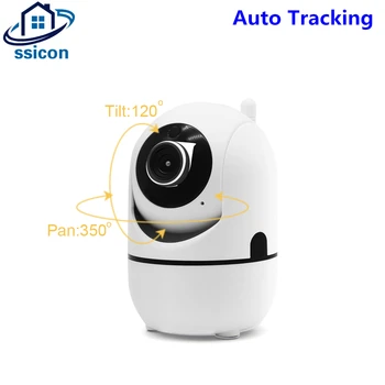 

SSICON Full HD 1080P 720P Auto Tracking Mini Wifi Camera Indoor 2Ways Audio Video Baby Monitor Wireless IP Camera