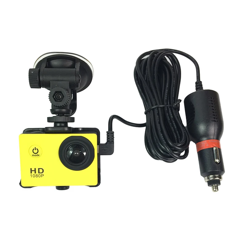 Koop Autolader Mini Zuignap Houder Met SJCAM Frame Case Voor Sjcam SJ4000 Sj6000 SJ7000 SJ9000 Sport Action Camera Accessoires Te Bevestigen