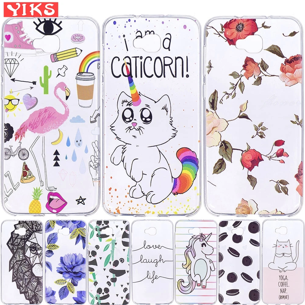 

Cattoon Cat Soft Case For Funda Asus Zenfone ZB500KL ZC520TL ZC554KL ZD552KL ZD553KL TPU Silicone Unicorn Back Phone Cover Cases