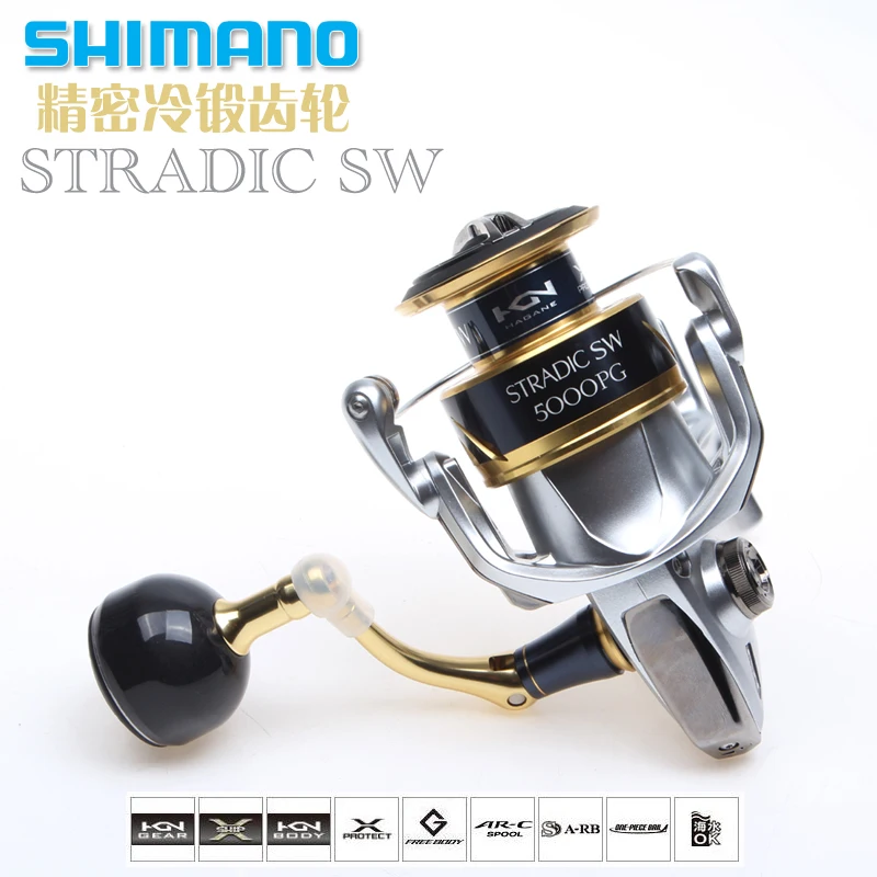 Новинка 2018 shimano STRADIC SW 4000HG 4000XG 5000XG 5000PGSpinning Рыболовная катушка X SHIP HAGANE|Рыболовные