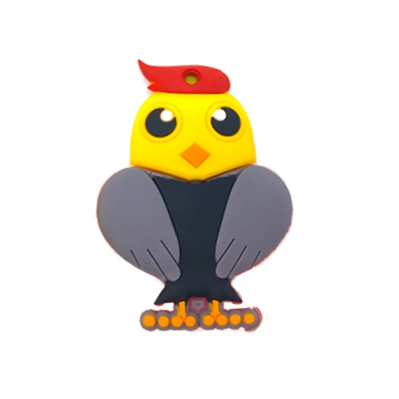 Cartoon monster pendrive usb flash drive 4GB 8GB 16GB 32GB 64GB memory stick cute chicken u disk real capacity pen drive