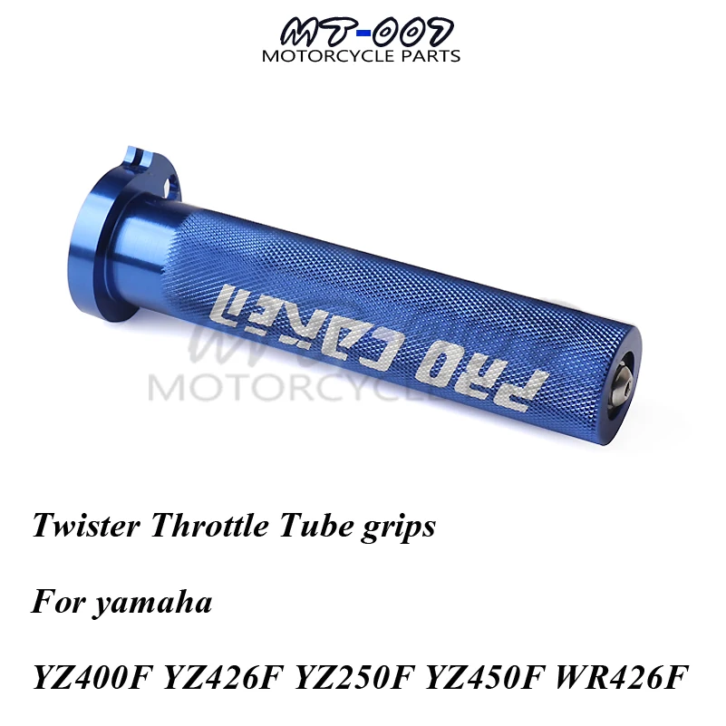 

Aluminum Twister Throttle Tube grips for yamaha YZ400F YZ426F YZ250F YZ450F WR426F dirtbike motorcycle accessories parts