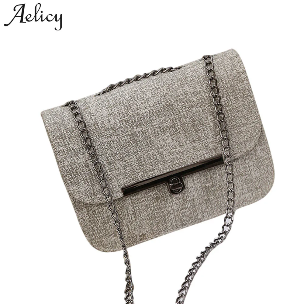

Aelicy drop ship new 2019 hot SALE Fashion Women Leather Chain Handbag Cross Body Shoulder Messenger Coin Bag bolsa feminina