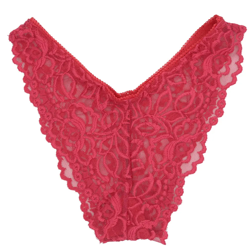 1 PCS Panties Women Underwear Free Size Hollow Out Sexy Full Lace French Ladies Thong Knickers Intimates Lingerie for Women 4 1 PCS Panties Women Underwear Free Size Hollow Out Sexy Full Lace French Ladies Thong Knickers Intimates Lingerie for Women 4