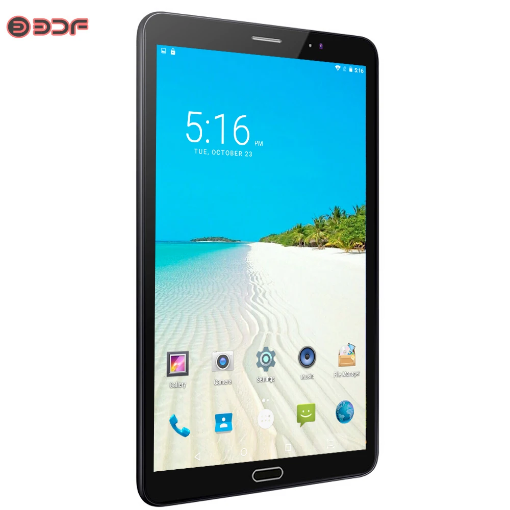 8 Inch Android 6.0 Tablet Pc 3G/4G LTE SIM Card Phone Call 1920*1200 IPS 2.5D Screen 4GB/32GB Tablet