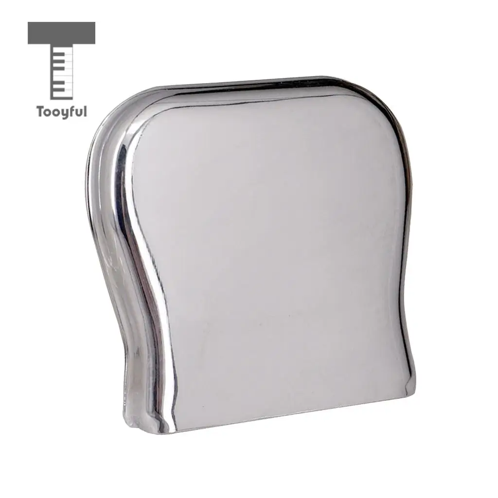 Tooyful Durable Iron Guitar Bridge Cover Protector for Telecaster Tele Electric Guitar Accessory Silver	