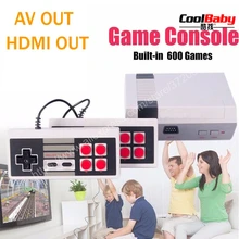 Дропшиппинг HDMI/AV Выход мини ТВ ручной Ретро игровой консоли с классическим 500 игр встроенный для 4 К ТВ PAL и NTSC