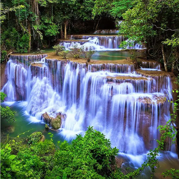 

DIY Diamond painting Cross stitch kit waterfall Handmade Diamond embroidery sceneryn 5d Diamond mosaic sale Paste rhinestones
