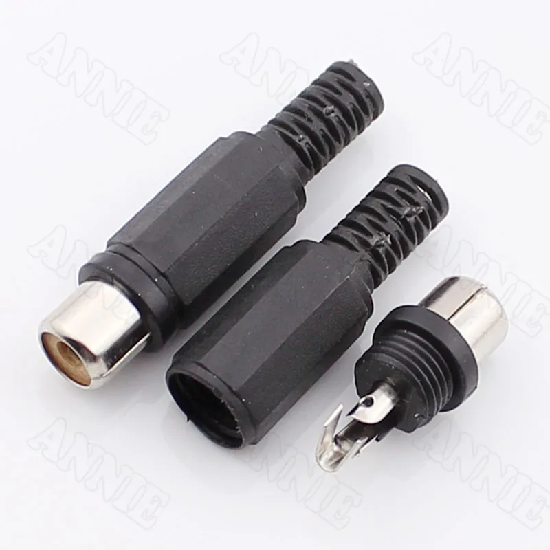 10pcs/lot Factory Wholesale RCA Female Connecting Terminal Welding Lotus Socket | Обустройство дома