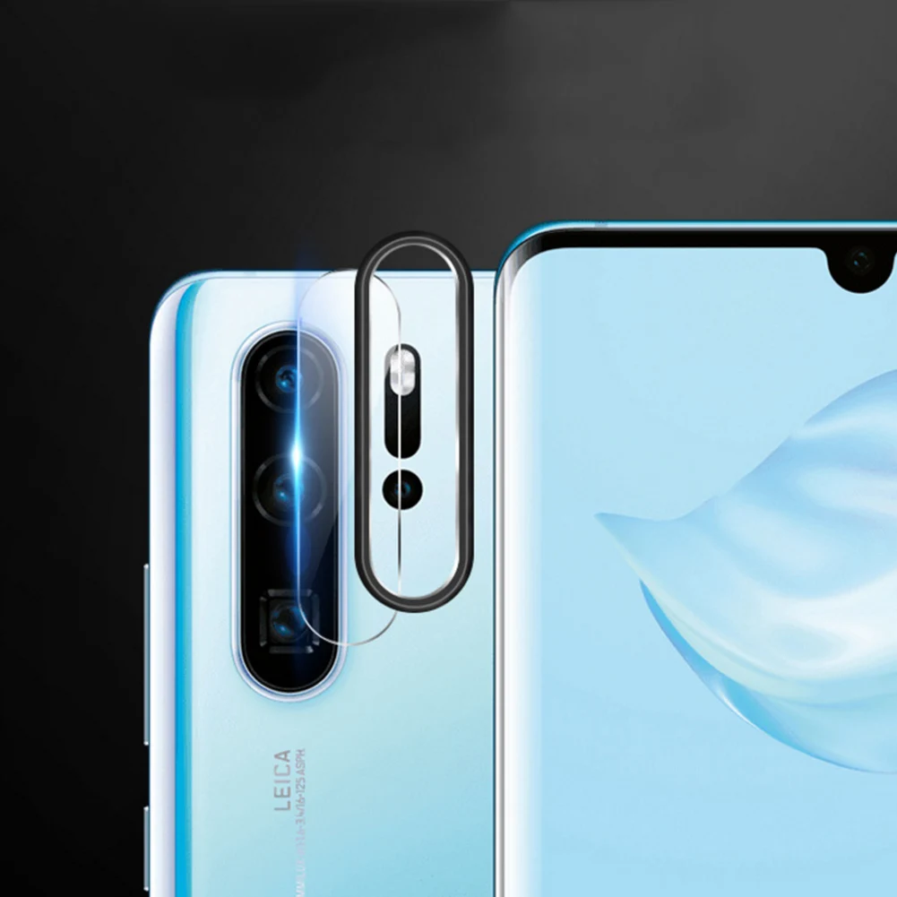 

Camera Lens Screen Protector for Huawei P30 Pro Ultra Thin Scratch-proof Protective Film Titanium Alloy Metal Ring Protector Set