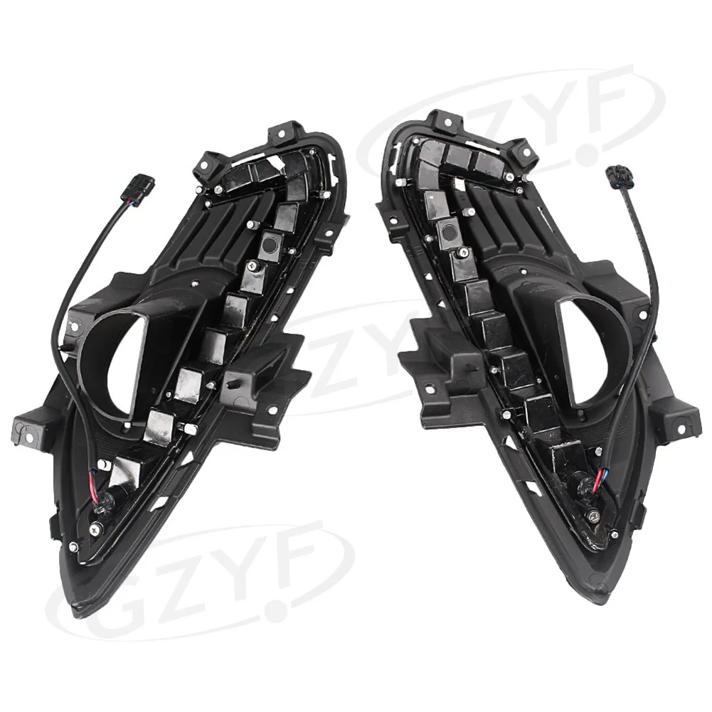 LED Daytime Running Light Turn Signal Light Lamp Assembly For Ford Fusion/Mondeo 2013-2015 Pair