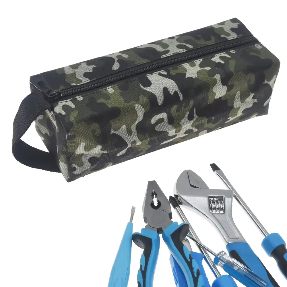 Oxford Canvas Waterproof Storage Hand Tool Bag Screws Nails Drill Bit