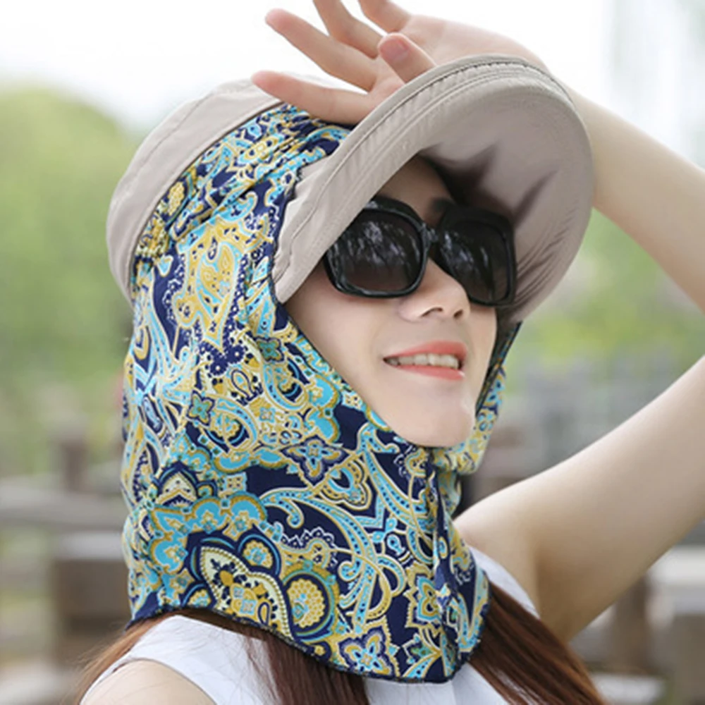 زهرة طباعة قبعة الشمس النساء واقية فوق البنفسجية الصيف كبيرة واسعة حافة قابل للتعديل قناع الشاطئ في الهواء الطلق الرياضة قبعات الكورية الصي... زهرة طباعة قبعة الشمس النساء واقية فوق البنفسجية الصيف كبيرة واسعة حافة قابل للتعديل قناع الشاطئ في الهواء الطلق الرياضة قبعات الكورية الصي...