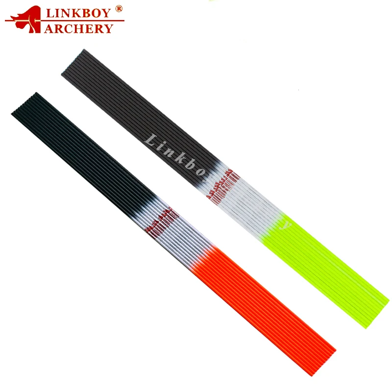 Linkboy стрельба из лука чистый углерод стрелка валы ID4.2mm 30 дюймов SP600 1000 изогнутый