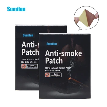 

70pcs/2Boxes Sumifun 100% Natural Ingredient Stop Smoking &Anti Smoke Patch for Smoking Cessation Patch to Give Up SmokingD0583