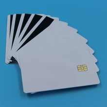 SLE4442 с Hi CO Magstripe Combo контактный смарт-чип IC карты