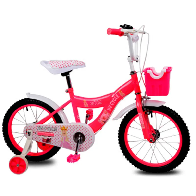 Clearance New 5-8 Year Old Boys And Girls Cycling 16-Inch Light Blue Outdoor Sports Children Pedaling Bicycle 5