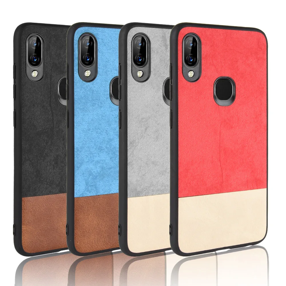 

Case for Lenovo K5 pro L38041 Cover Luxury Two-tone PU Leather Case Shell Fundas for Lenovo S5 Pro L58041 Cover phone back Cases