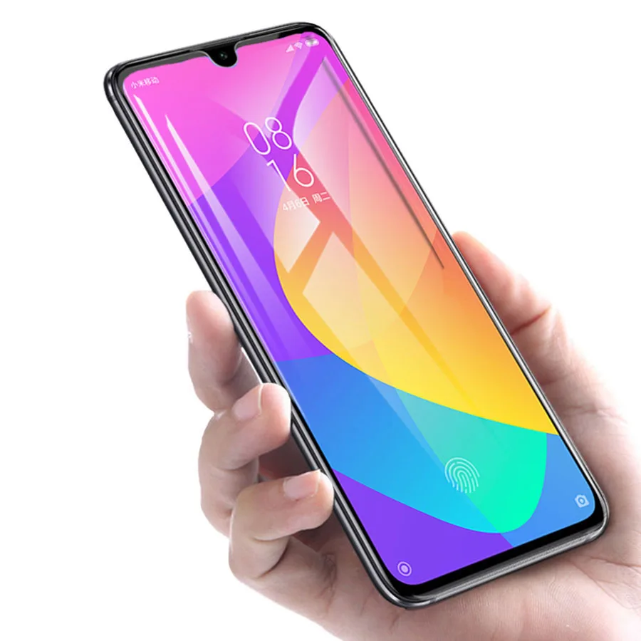 Полное клеевое черное закаленное стекло для Xiaomi Mi CC9 9T Pro Защитная пленка экрана