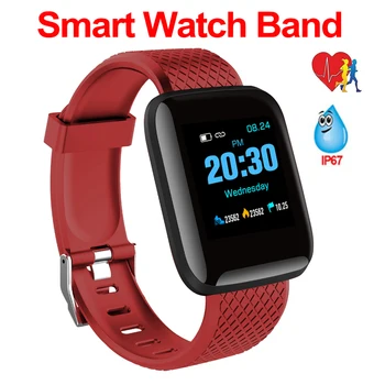 

Hot Selling Waterproof Fitness Tracker Smart Watch Heart Rate Monitor Sport Smartwatch Women For Android IOS